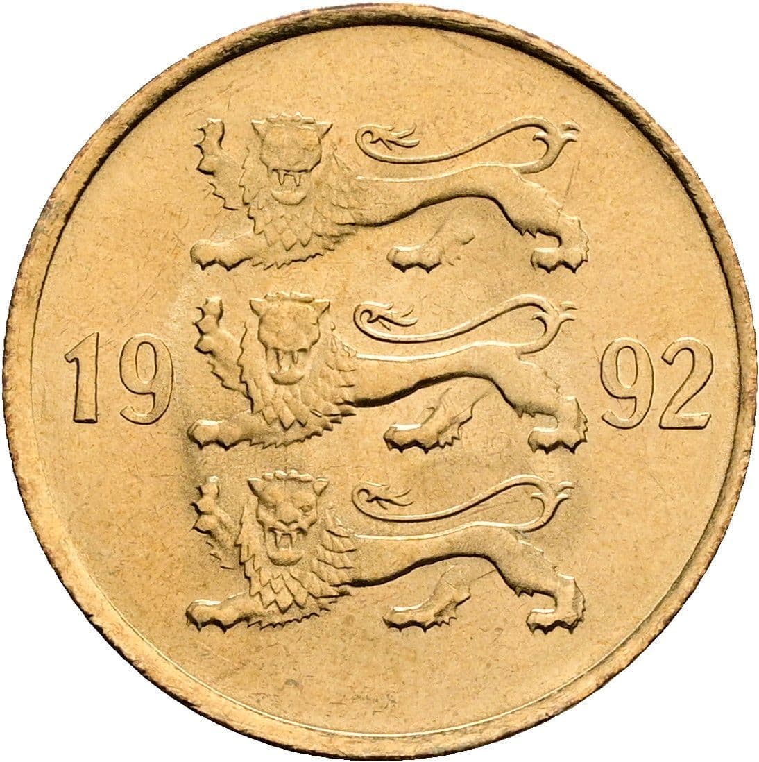20 Senti 1992 – Rückseite