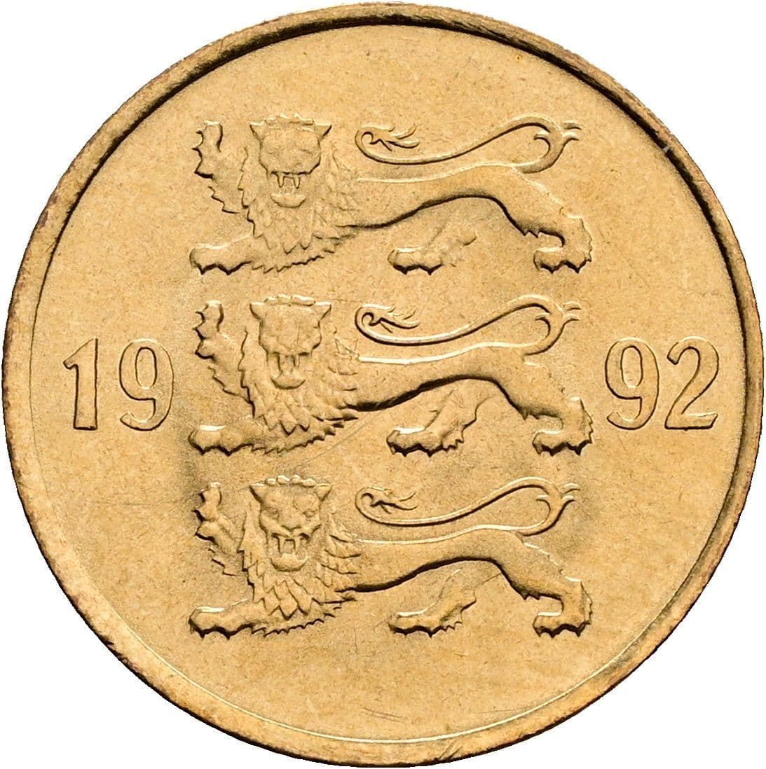 20 Senti 1992 – Rückseite