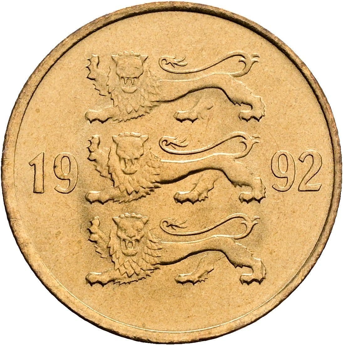 20 Senti 1992 – Rückseite