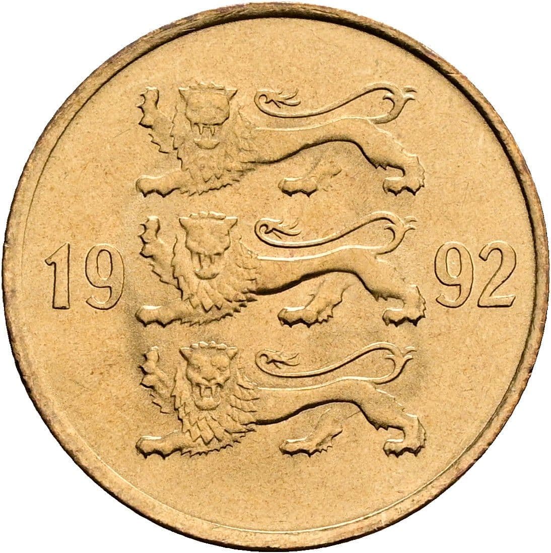 20 Senti 1992 – Rückseite