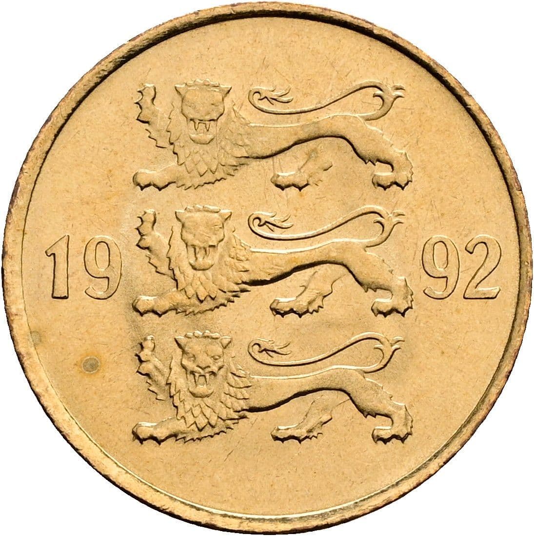 20 Senti 1992 – Rückseite