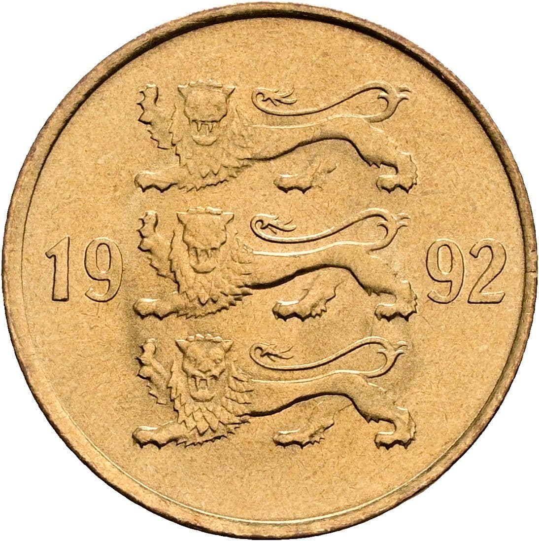 20 Senti 1992 – Rückseite