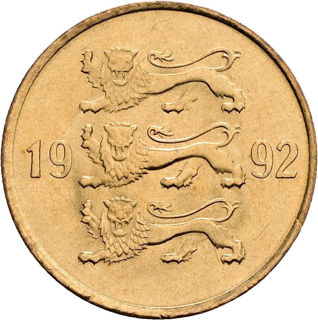 20 Senti 1992 – Rückseite