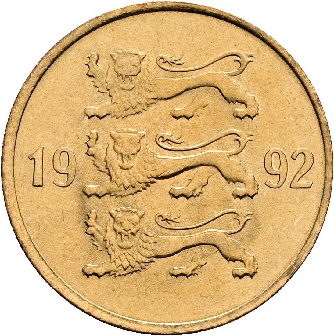 20 Senti 1992 – Rückseite
