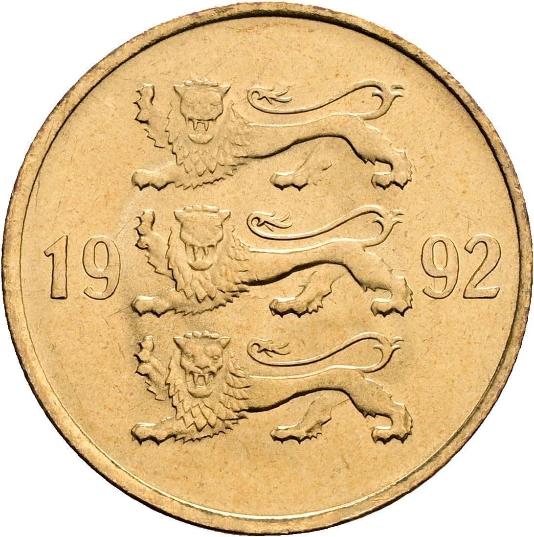 20 Senti 1992 – Rückseite