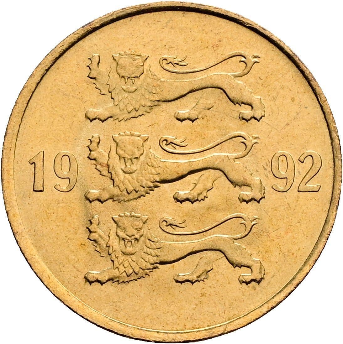 20 Senti 1992 – Rückseite