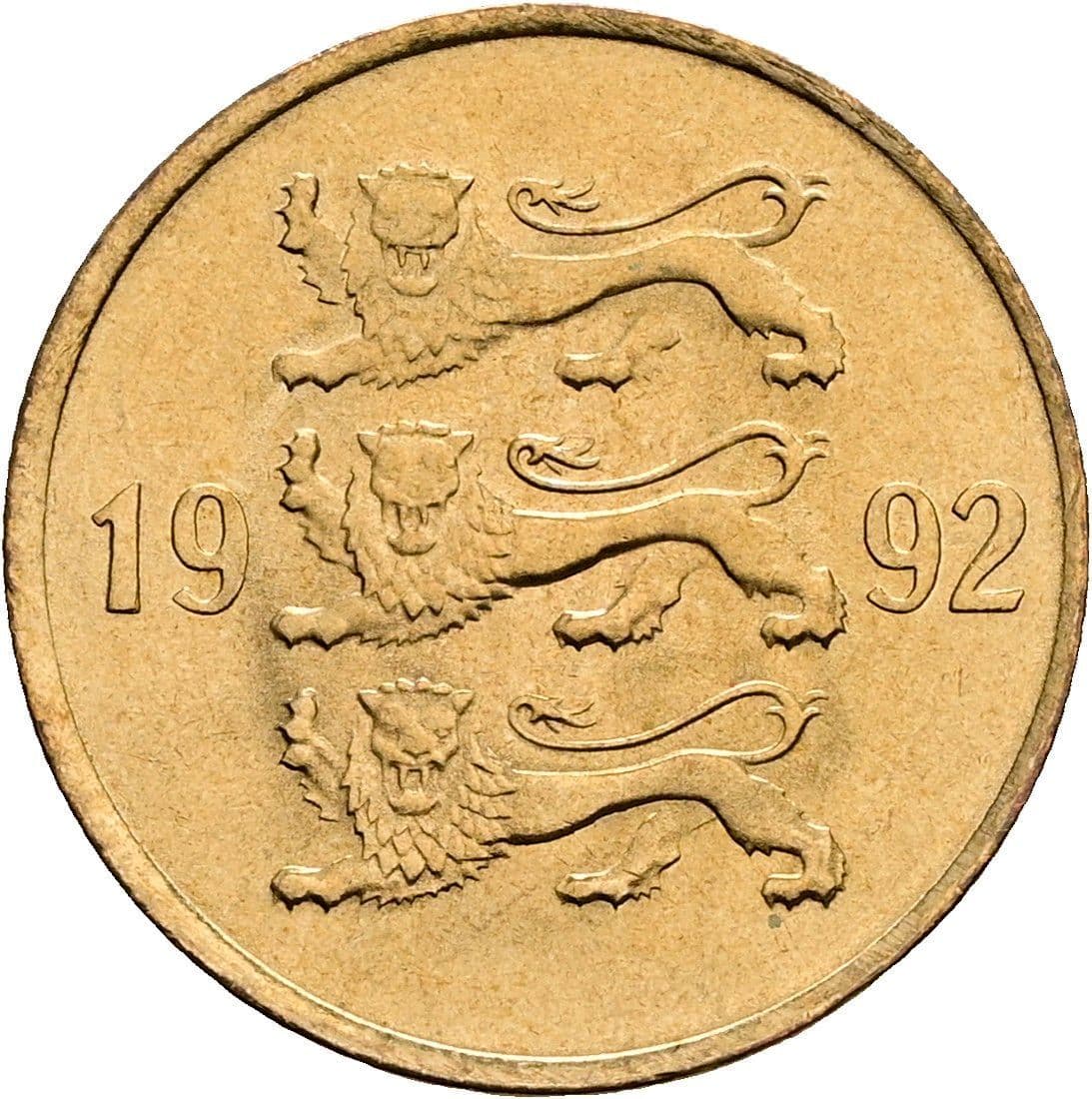20 Senti 1992 – Rückseite