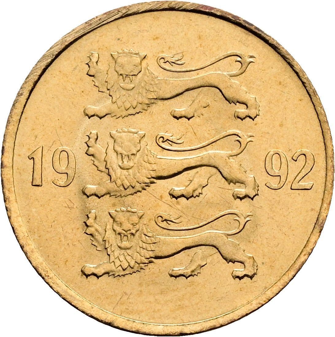 20 Senti 1992 – Rückseite
