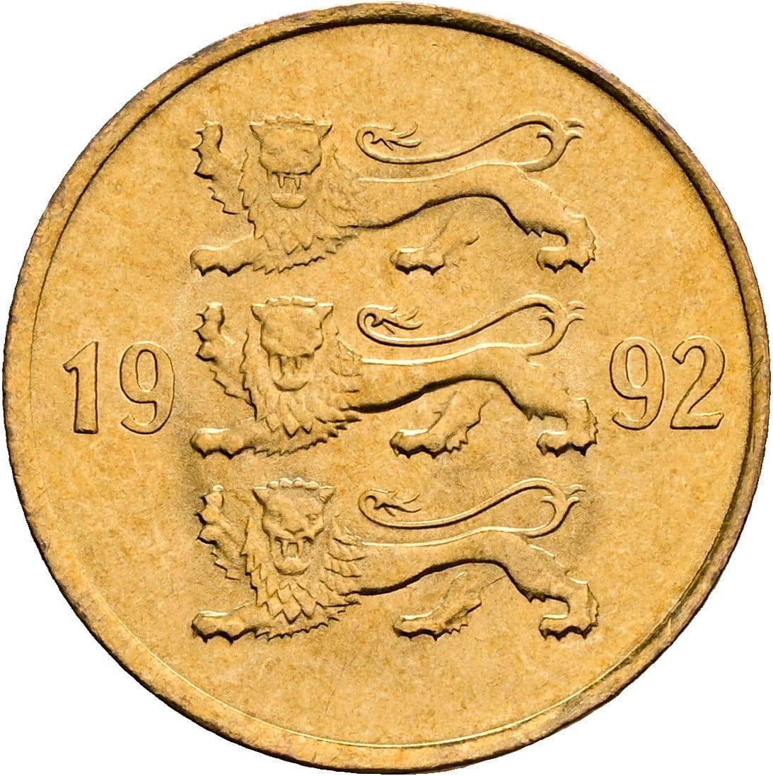 20 Senti 1992 – Rückseite