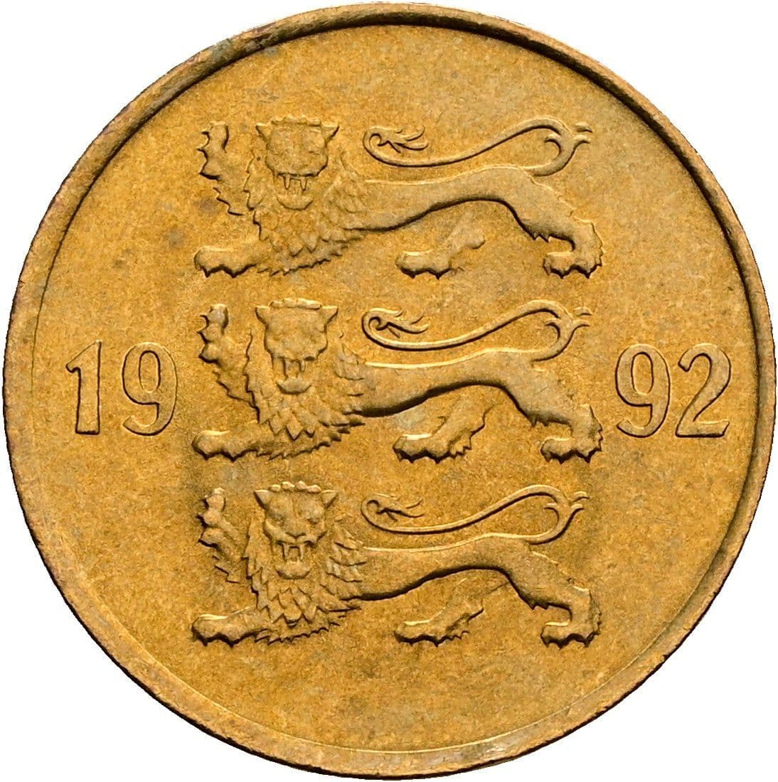 20 Senti 1992 – Rückseite