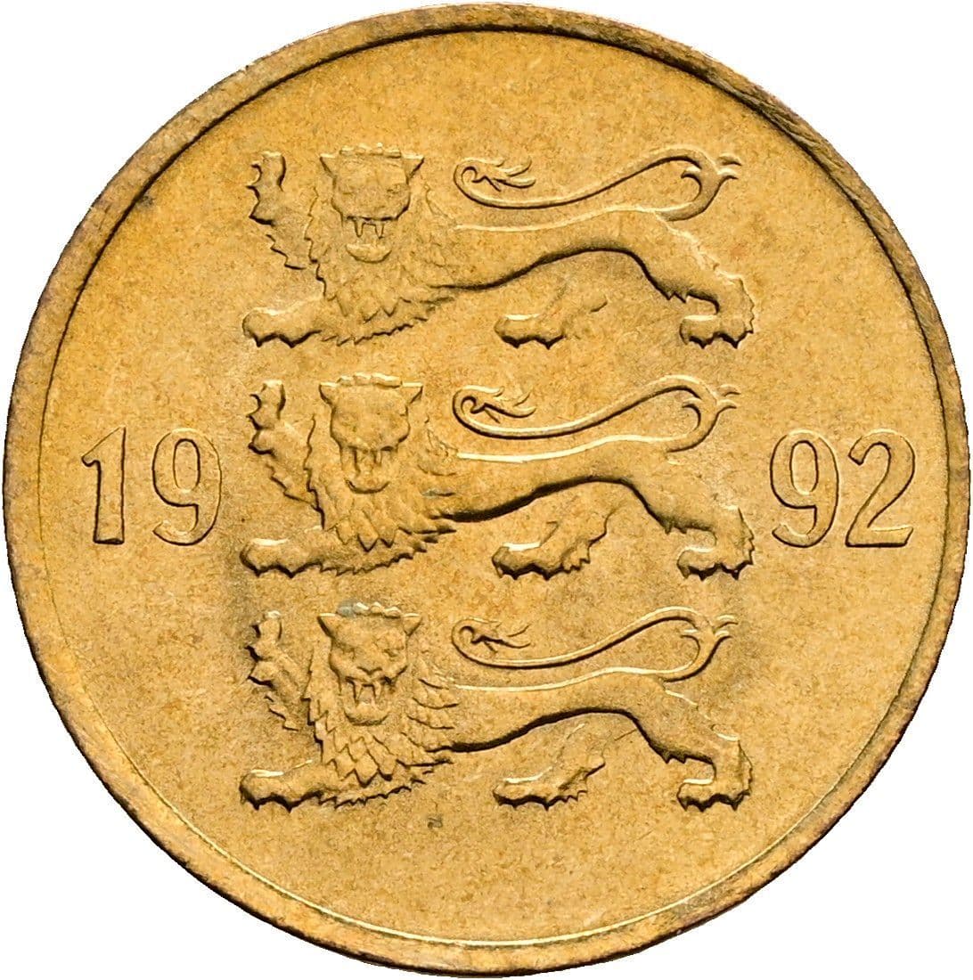 20 Senti 1992 – Rückseite