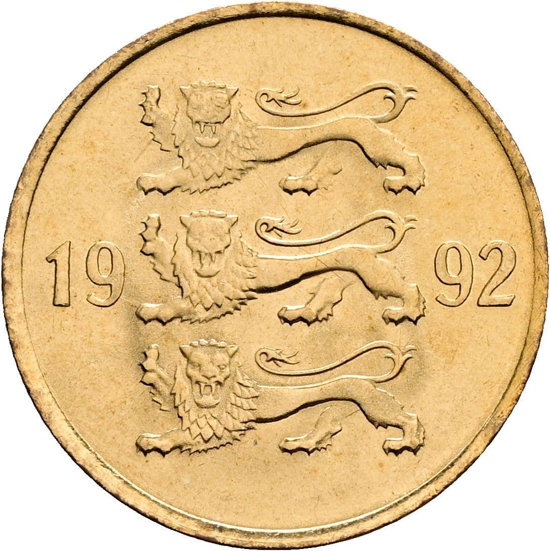 20 Senti 1992 – Rückseite