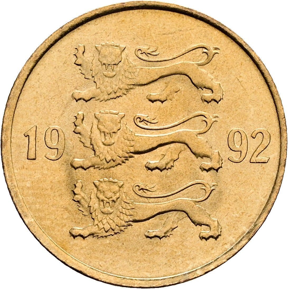 20 Senti 1992 – Rückseite