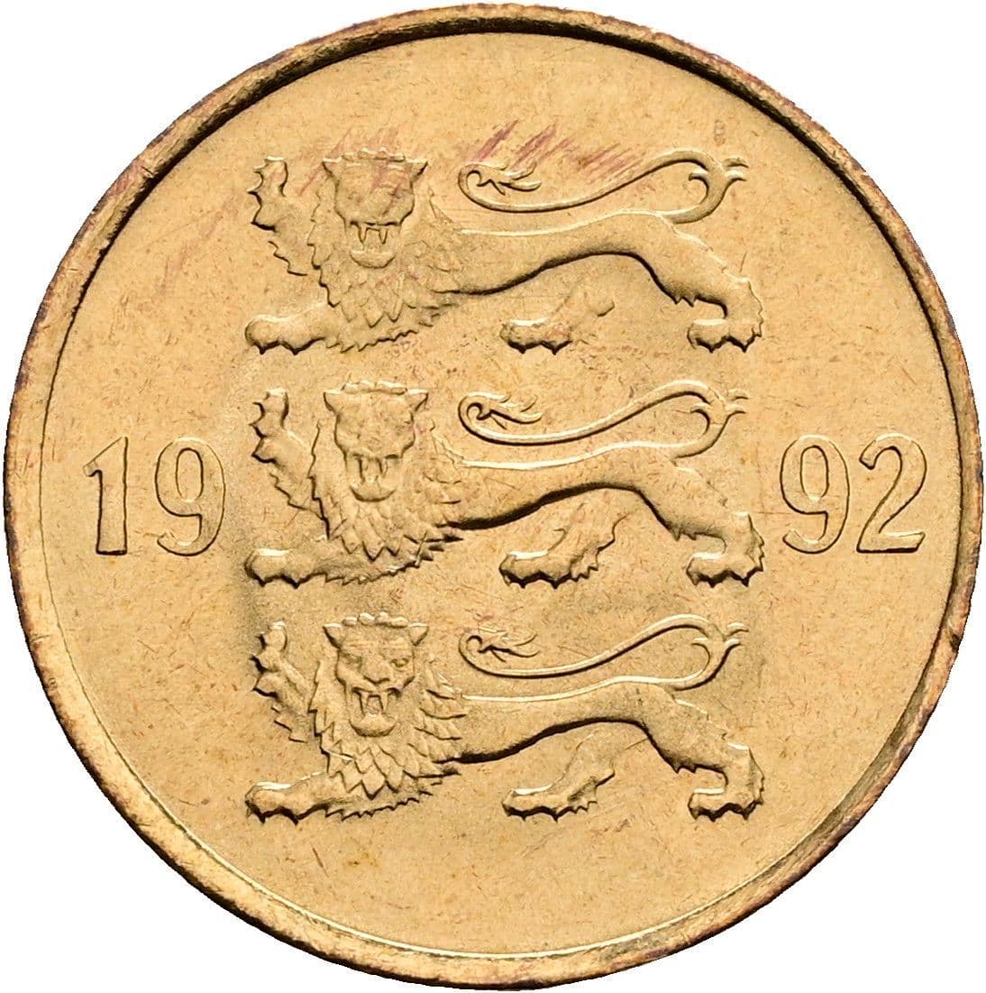 20 Senti 1992 – Rückseite
