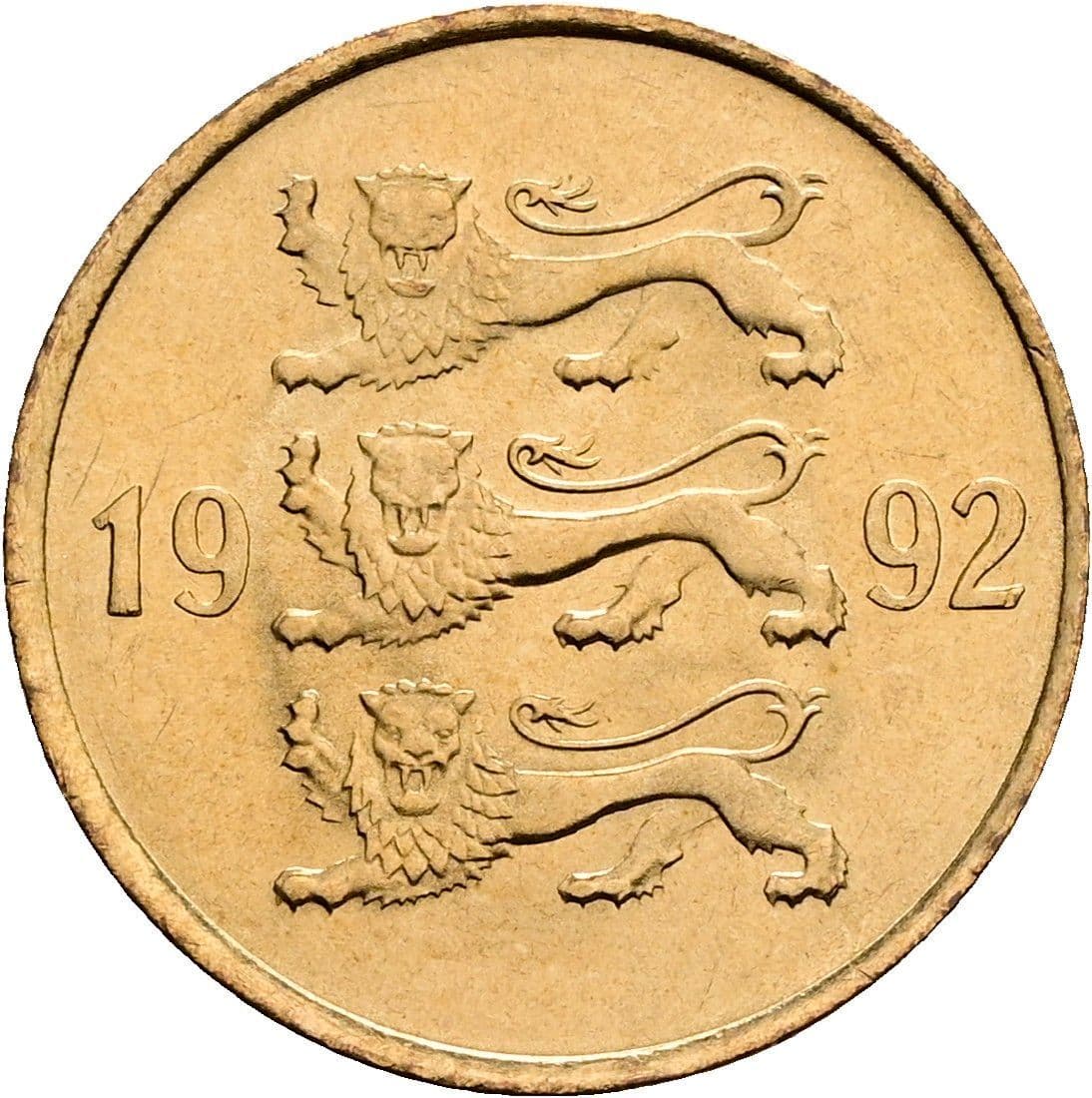 20 Senti 1992 – Rückseite