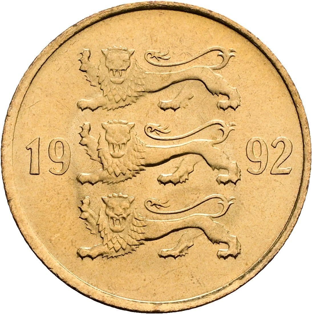 20 Senti 1992 – Rückseite