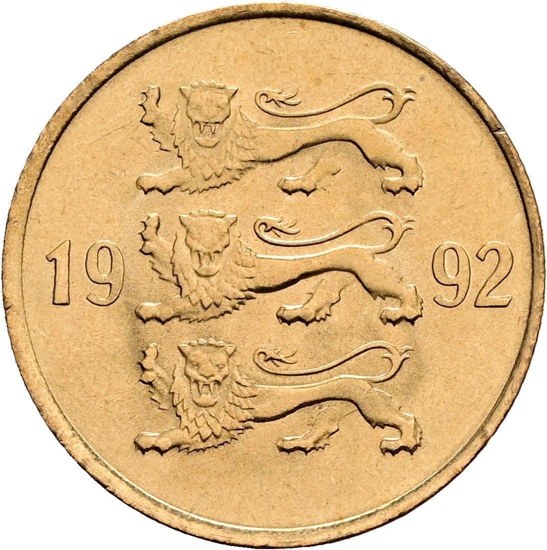 20 Senti 1992 – Rückseite