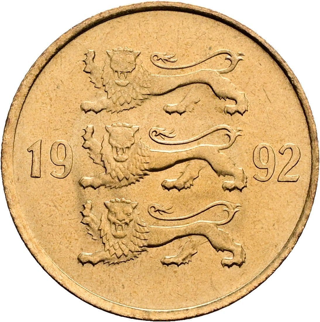 20 Senti 1992 – Rückseite