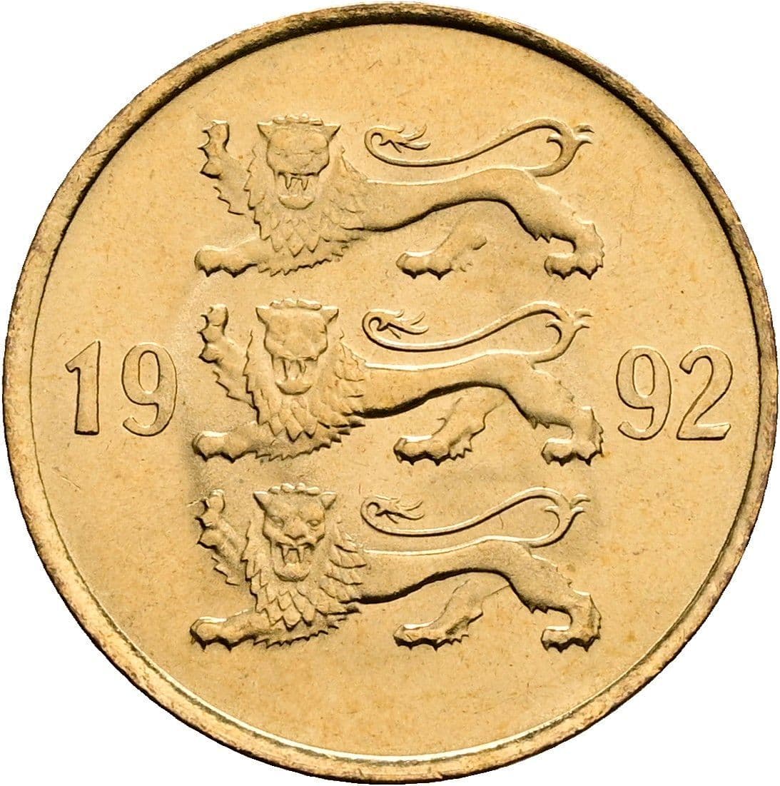 20 Senti 1992 – Rückseite