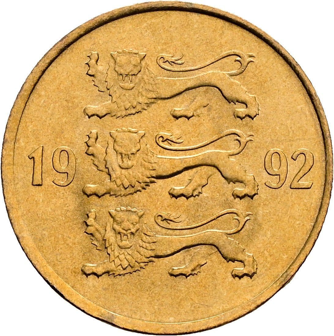 20 Senti 1992 – Rückseite