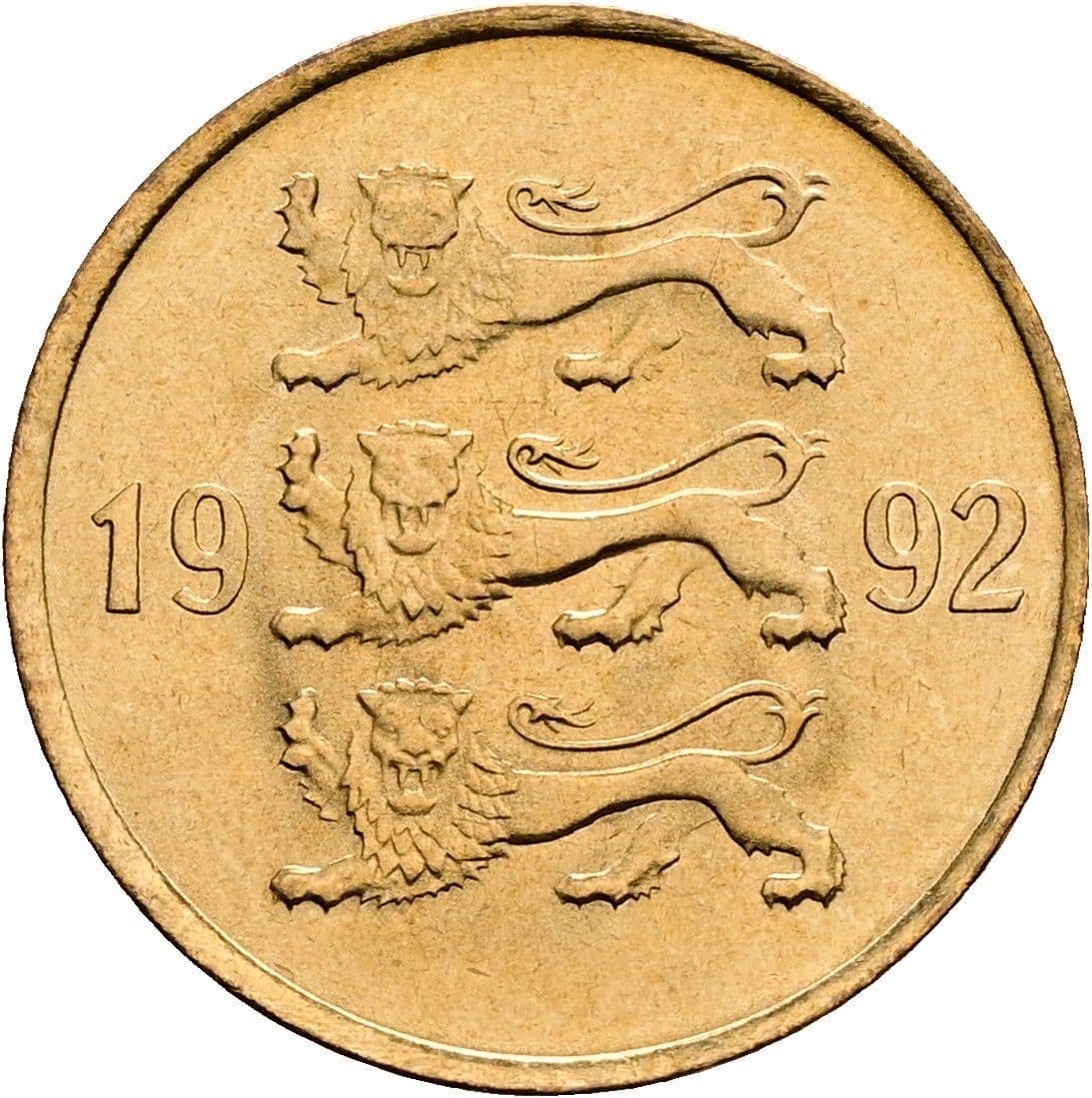 20 Senti 1992 – Rückseite