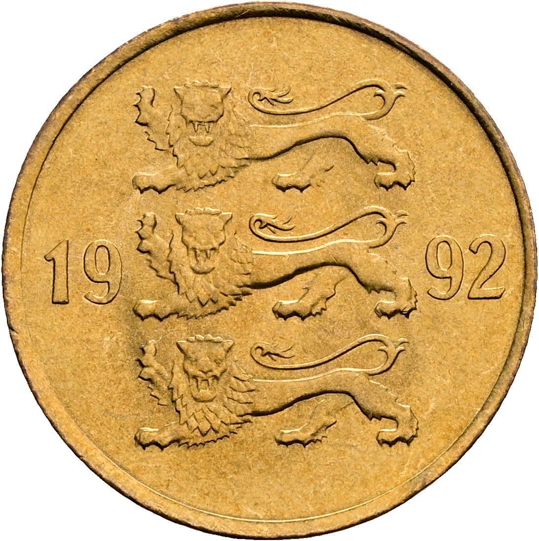20 Senti 1992 – Rückseite