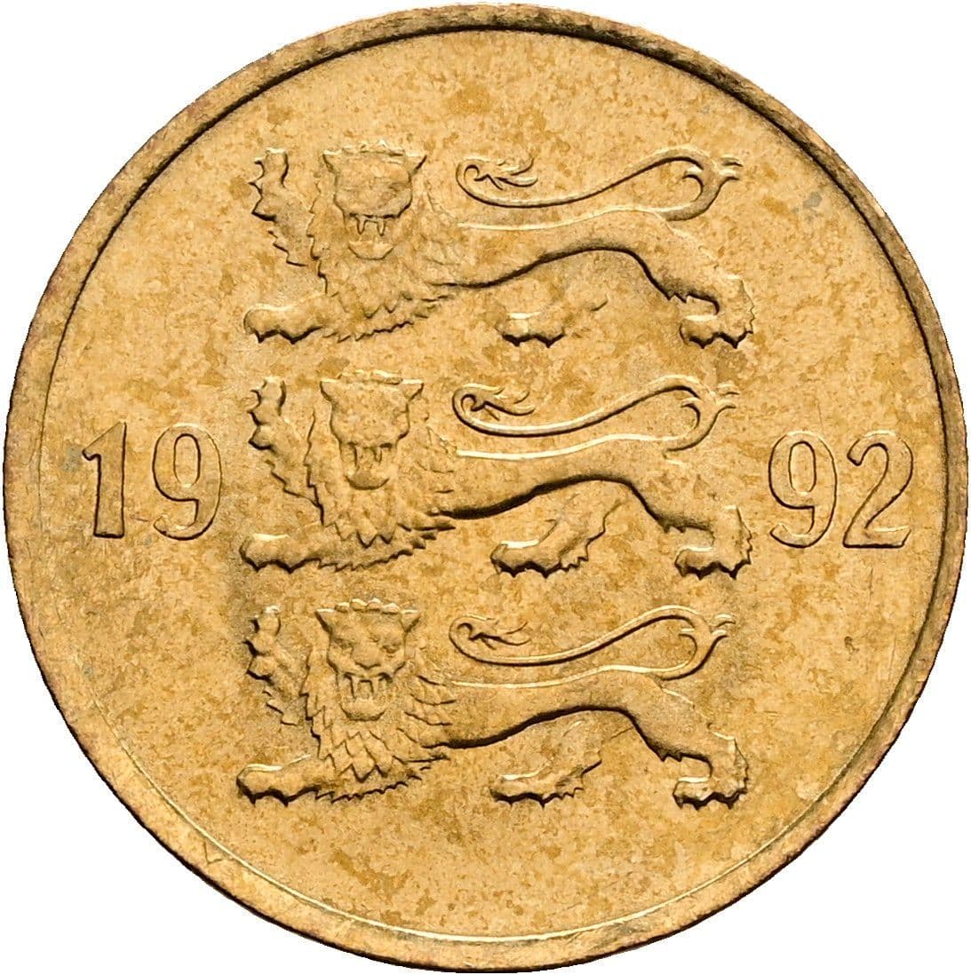 20 Senti 1992 – Rückseite