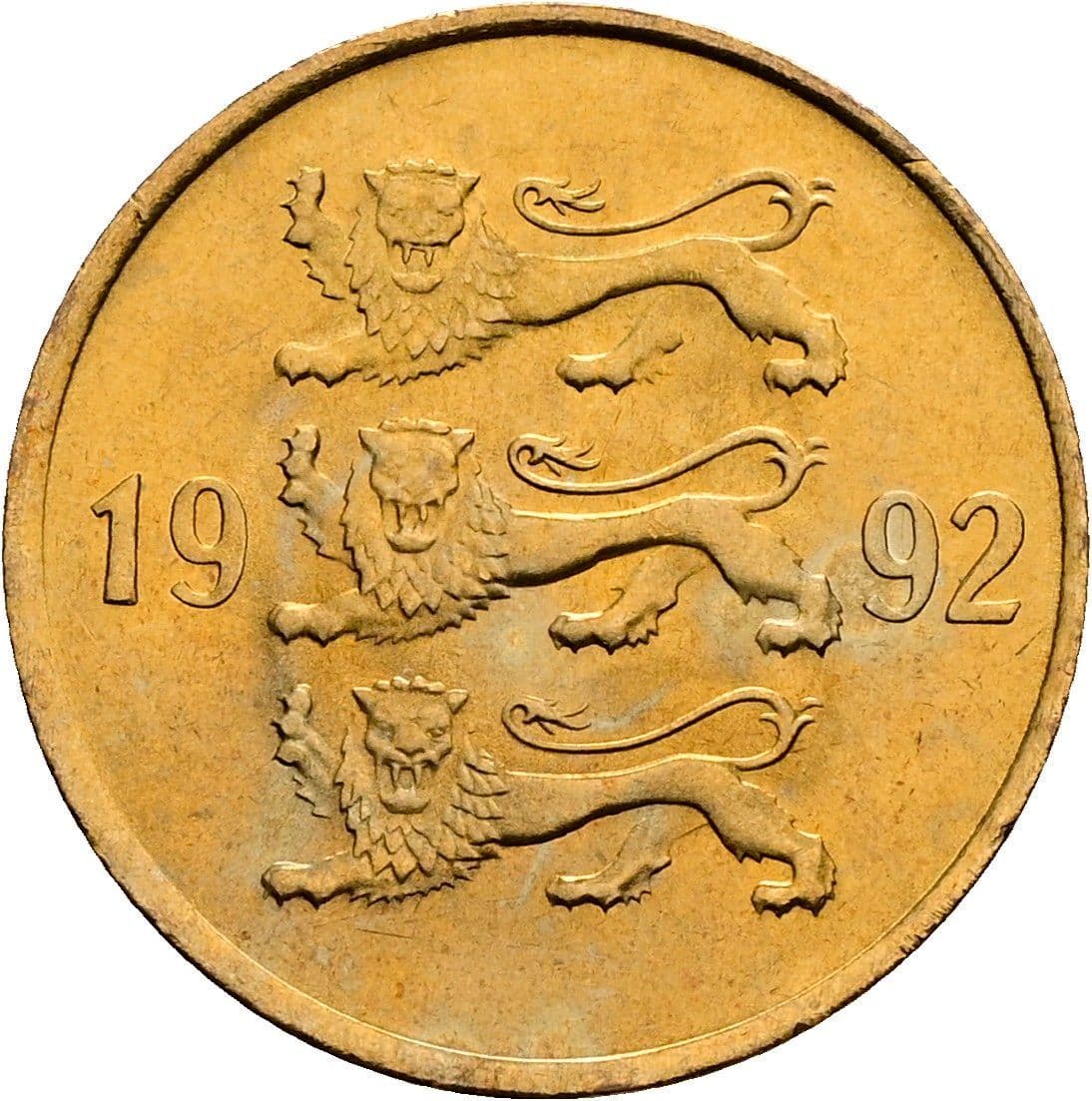 20 Senti 1992 – Rückseite
