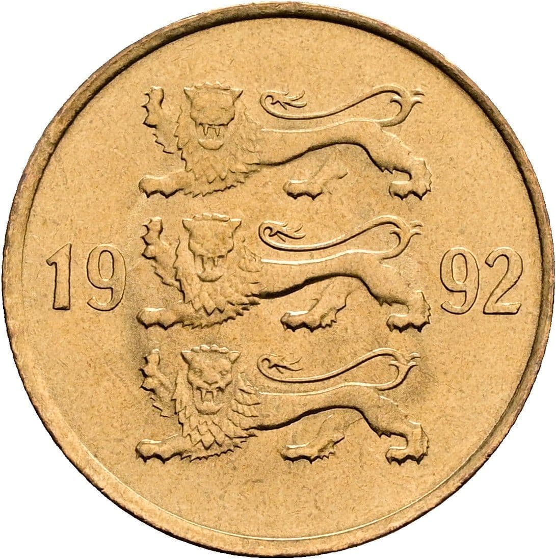 20 Senti 1992 – Rückseite