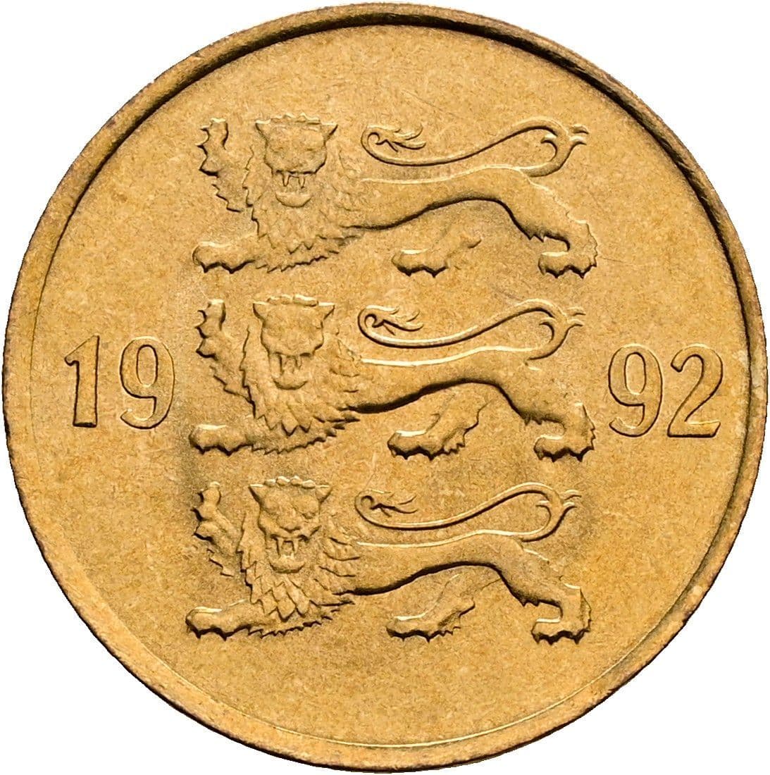 20 Senti 1992 – Rückseite