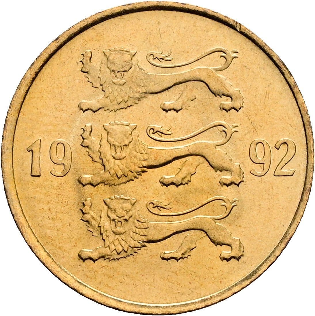 20 Senti 1992 – Rückseite