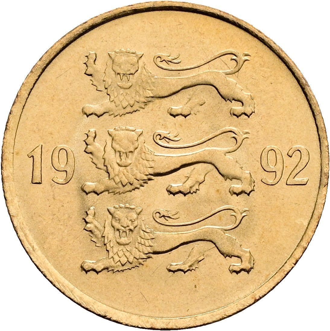 20 Senti 1992 – Rückseite