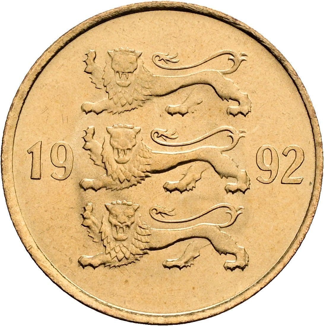 20 Senti 1992 – Rückseite