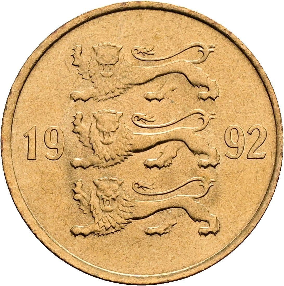 20 Senti 1992 – Rückseite
