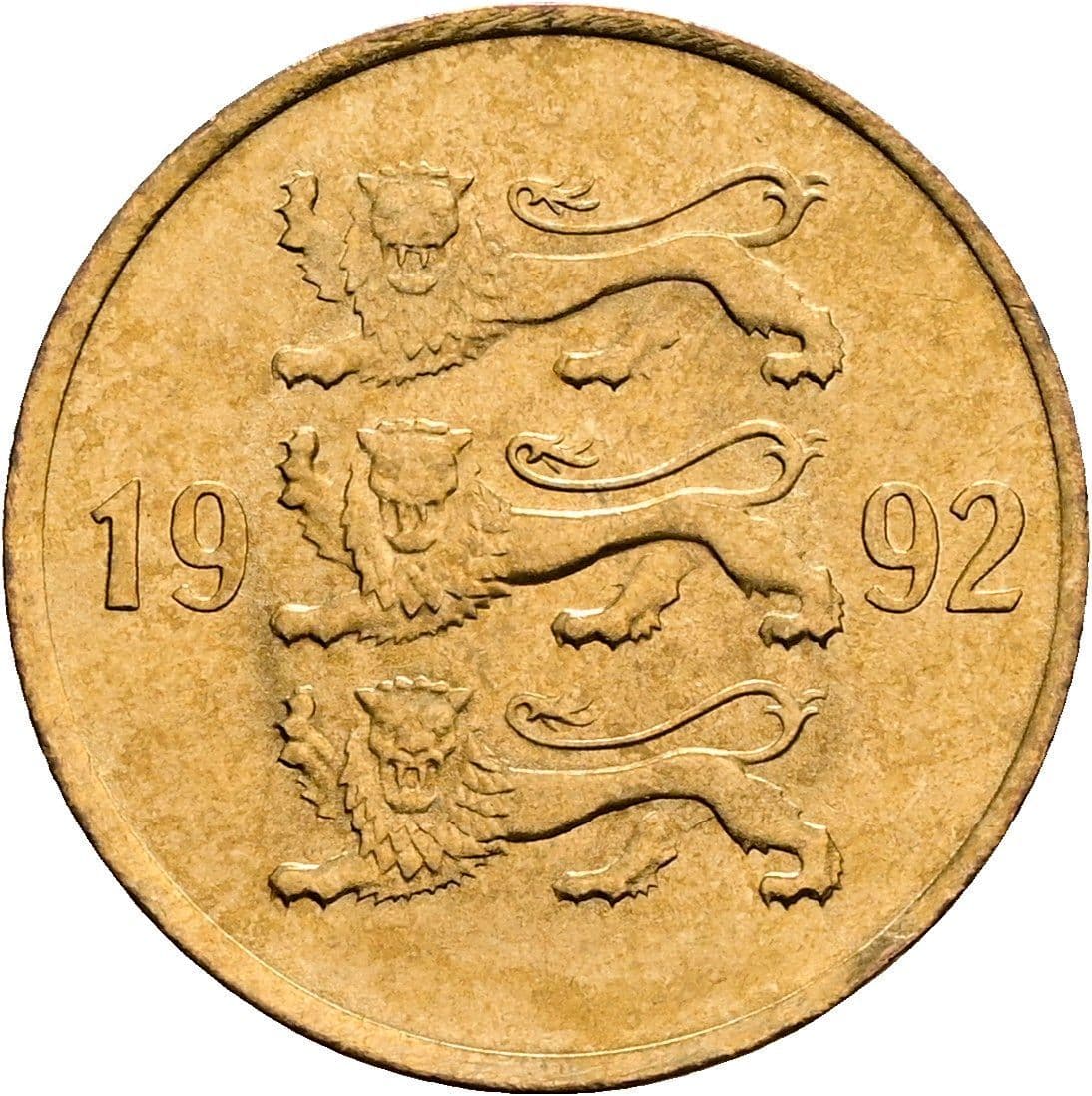 20 Senti 1992 – Rückseite