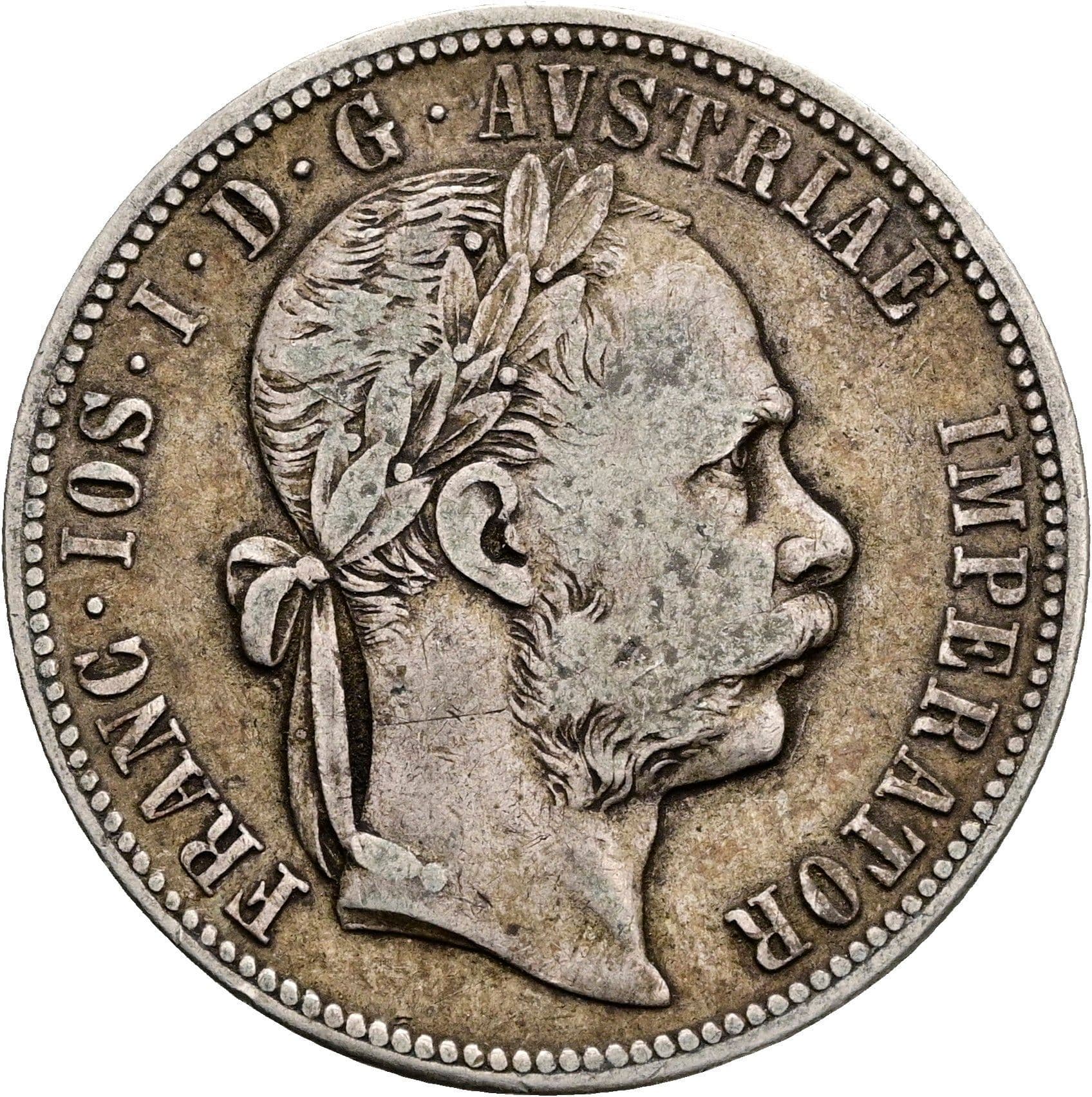 1 Gulden Franz Joseph I. 1848-1916 1879 – Vorderseite