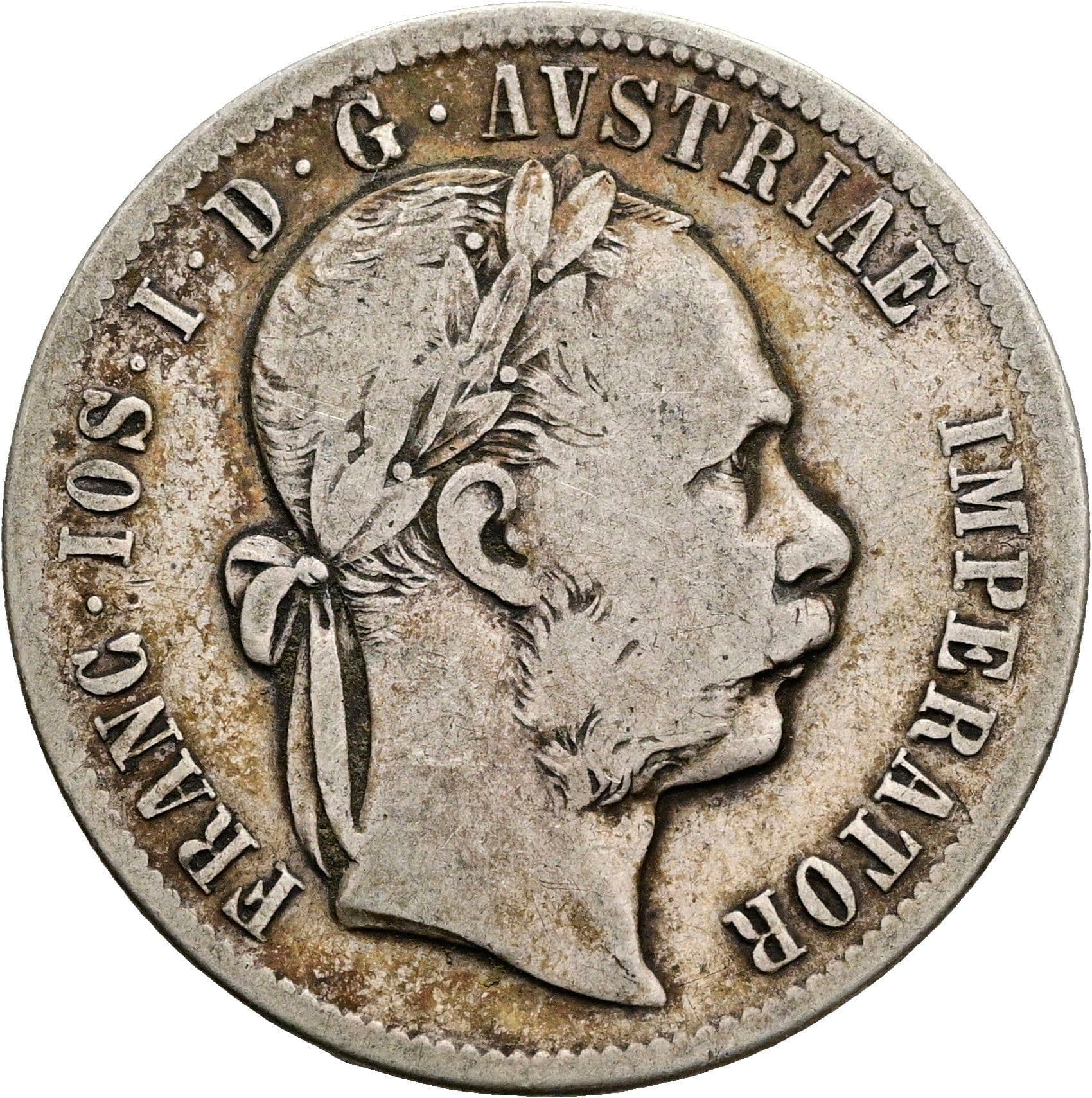 1 Gulden Franz Joseph I. 1848-1916 1877 – Vorderseite