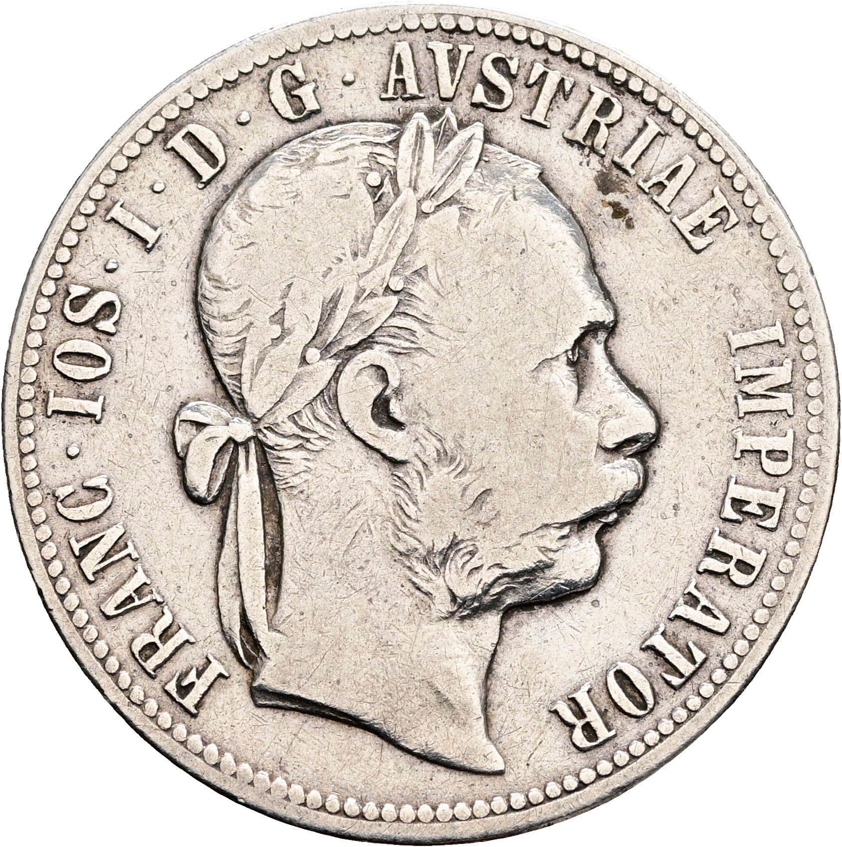 1 Gulden Franz Joseph I. 1848-1916 1884 – Vorderseite