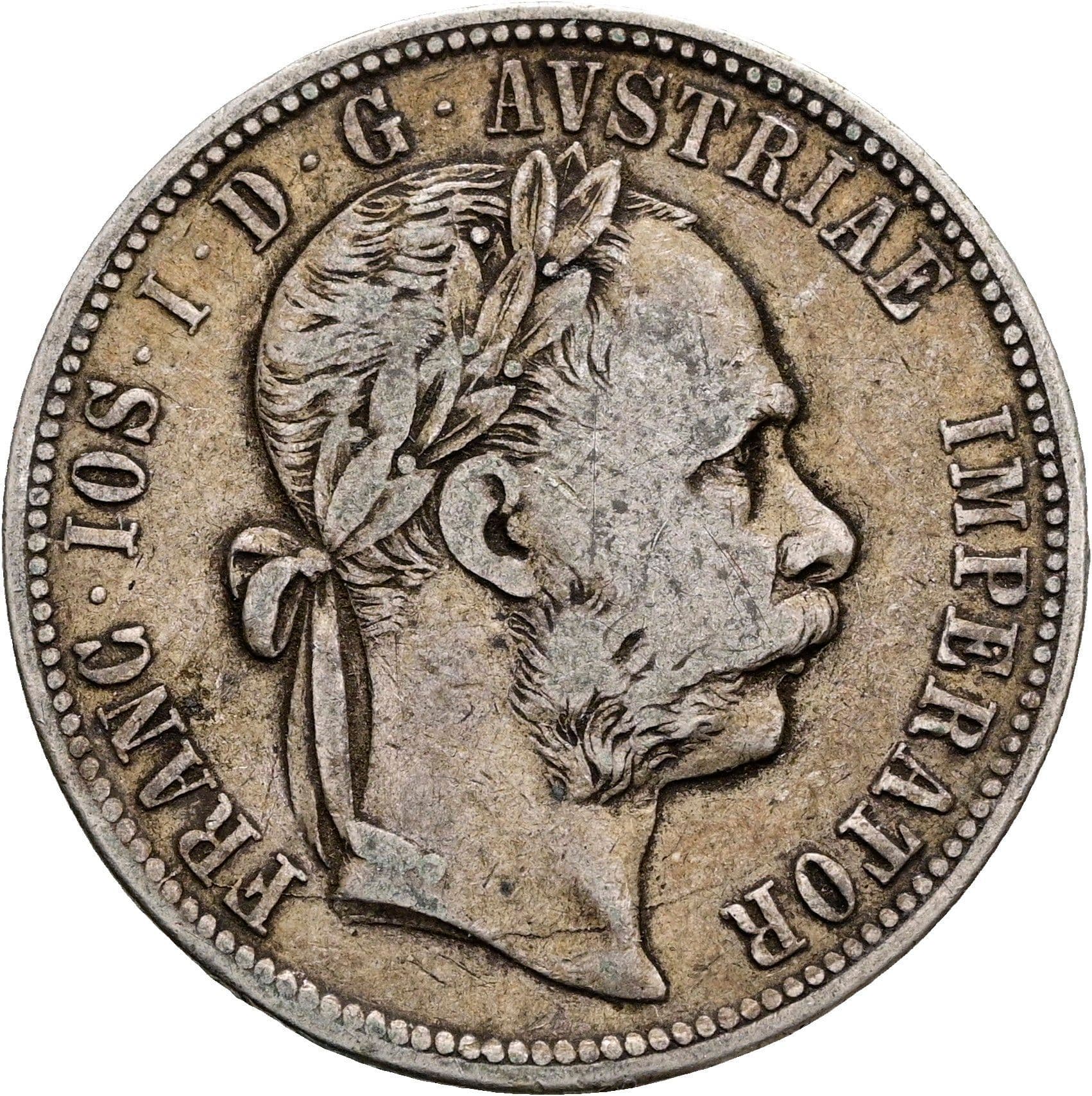 1 Gulden Franz Joseph I. 1848-1916 1879 – Vorderseite