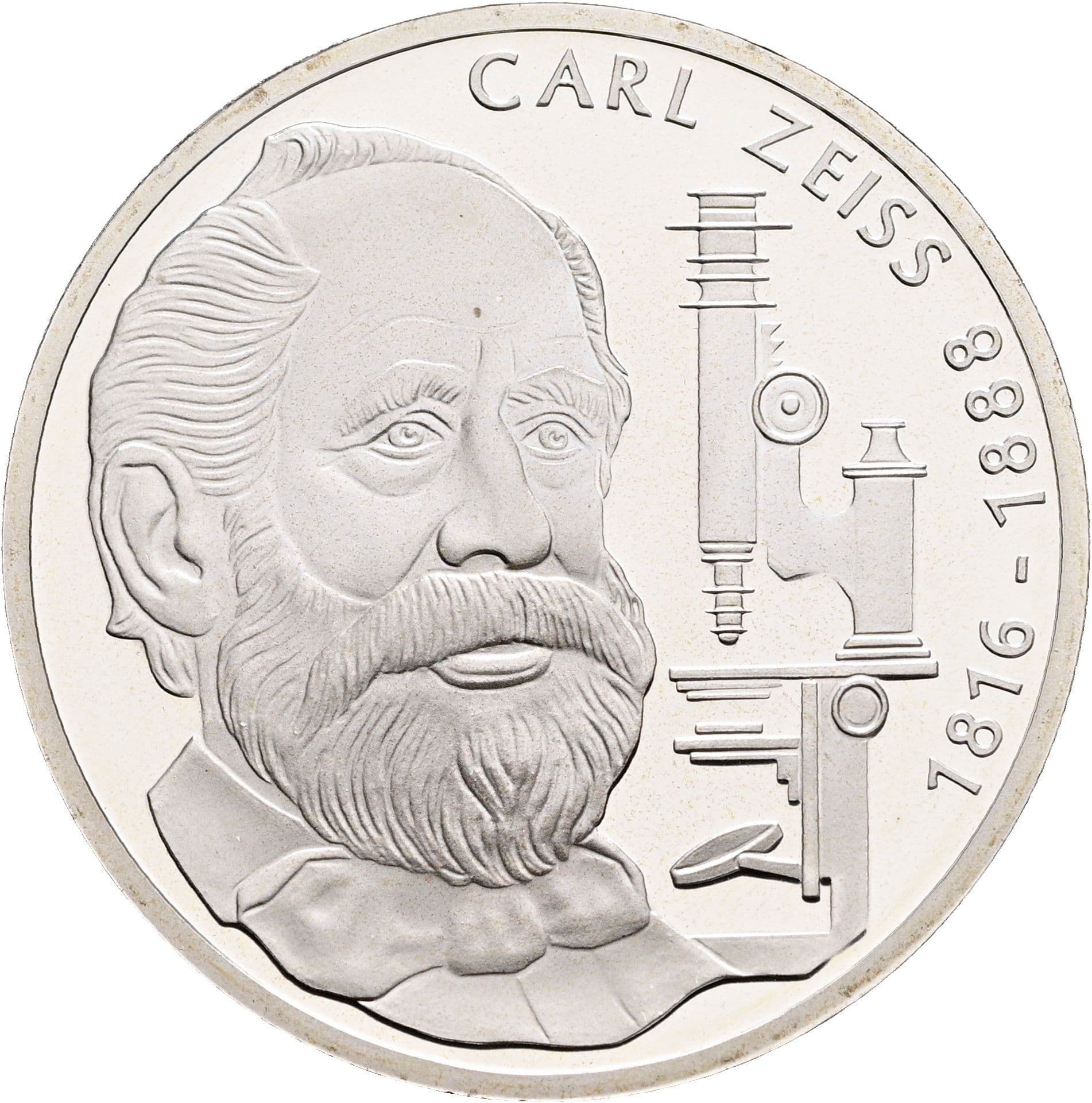 10 Deutsche Mark 1988 F – Vorderseite