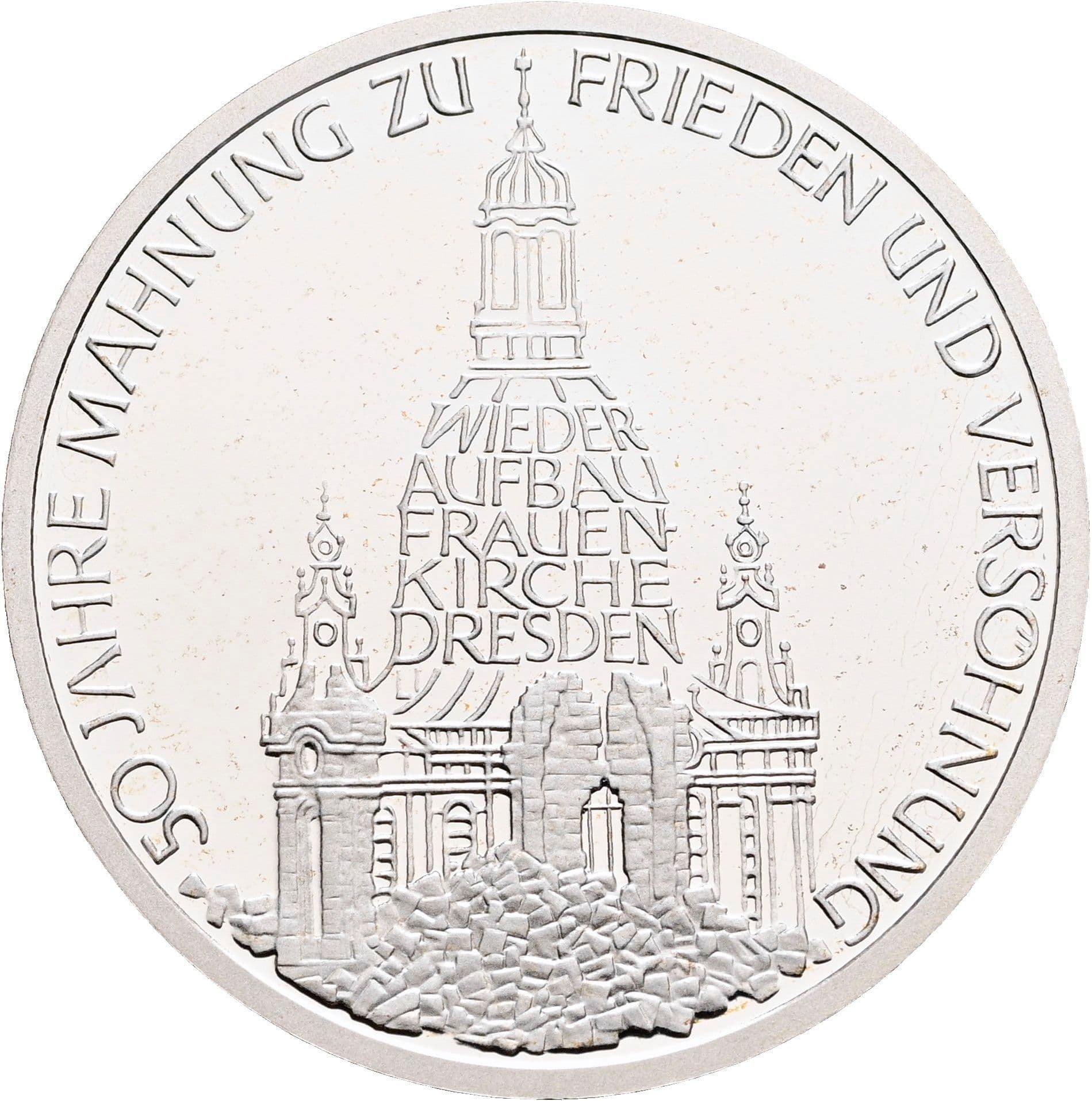 10 Deutsche Mark 1995 J – Vorderseite