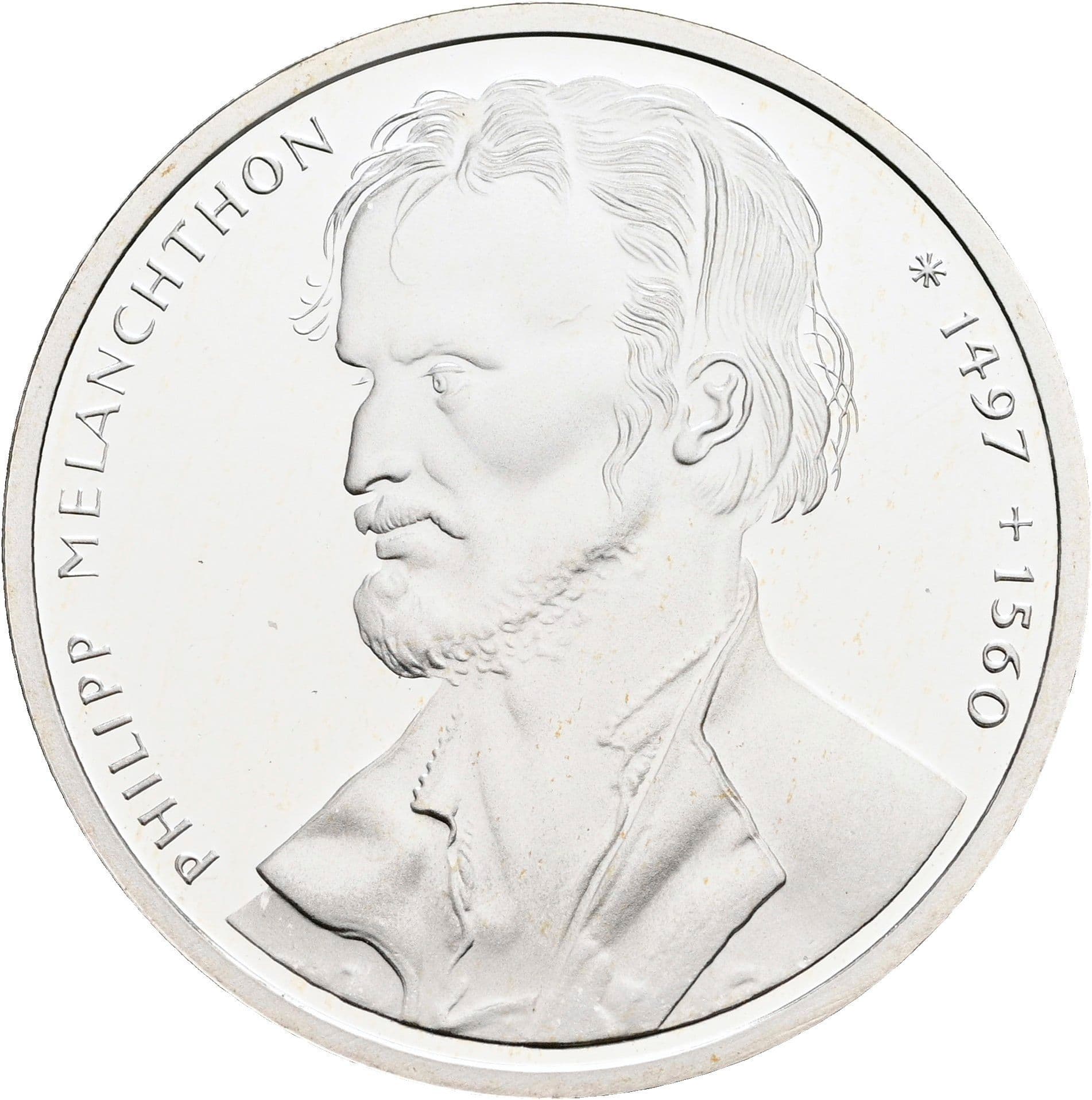 10 Deutsche Mark 1997 F – Vorderseite
