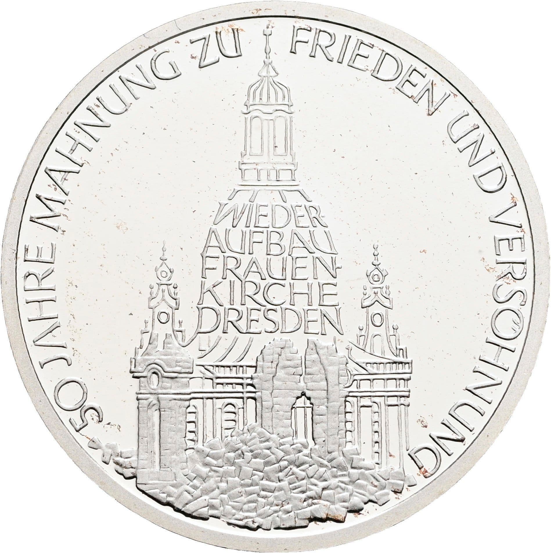 10 Deutsche Mark 1995 J – Vorderseite