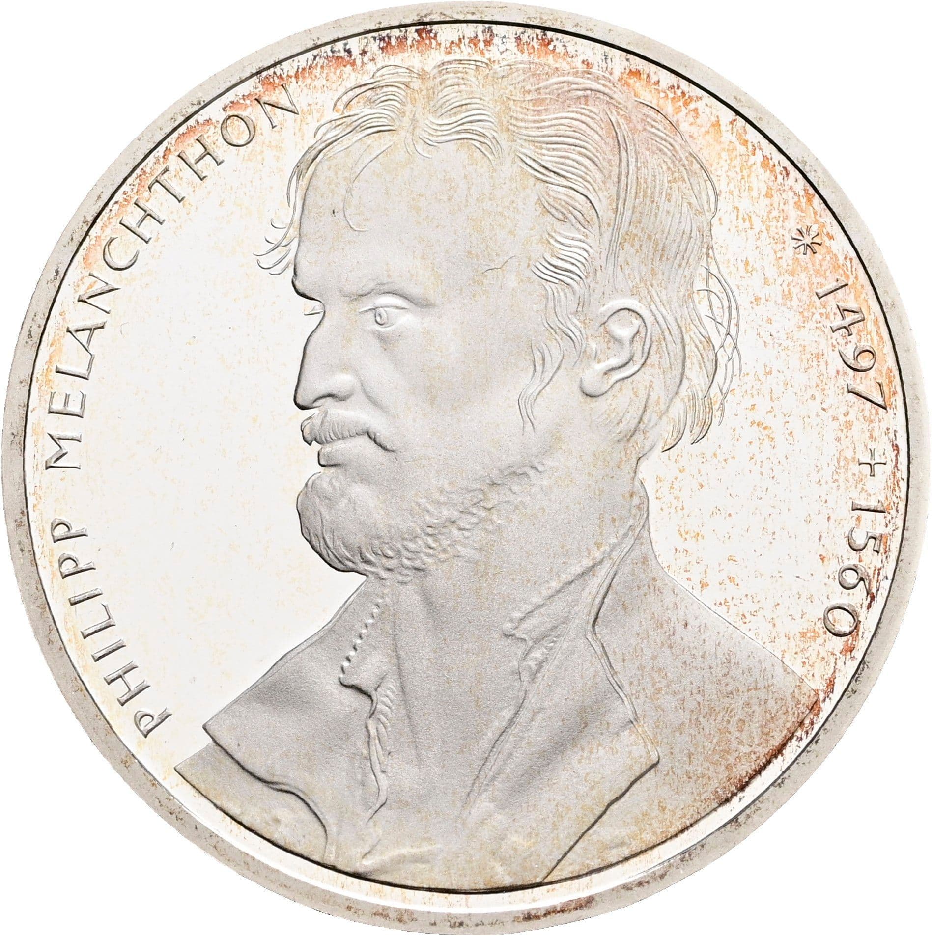 10 Deutsche Mark 1997 D – Vorderseite
