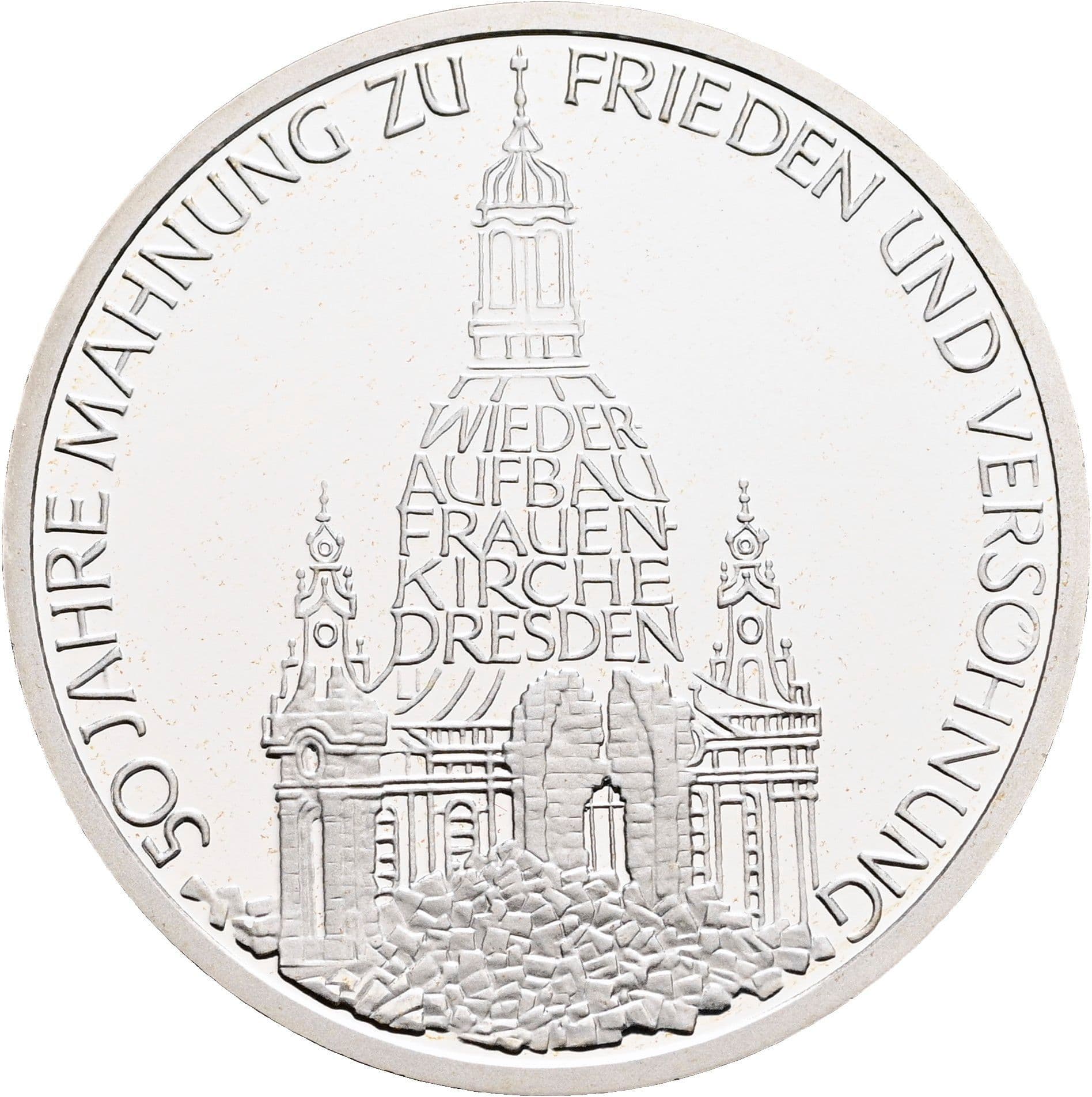 10 Deutsche Mark 1995 J – Vorderseite