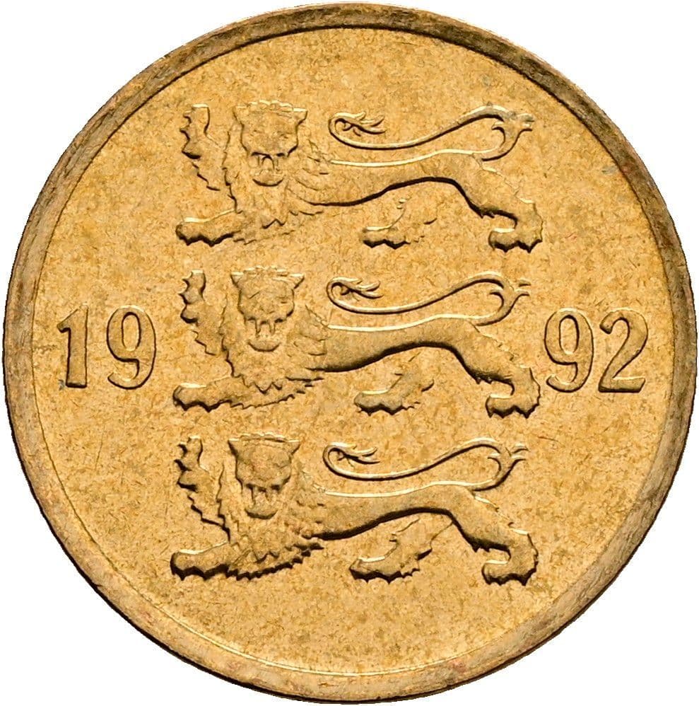 10 Senti 1992 – Rückseite