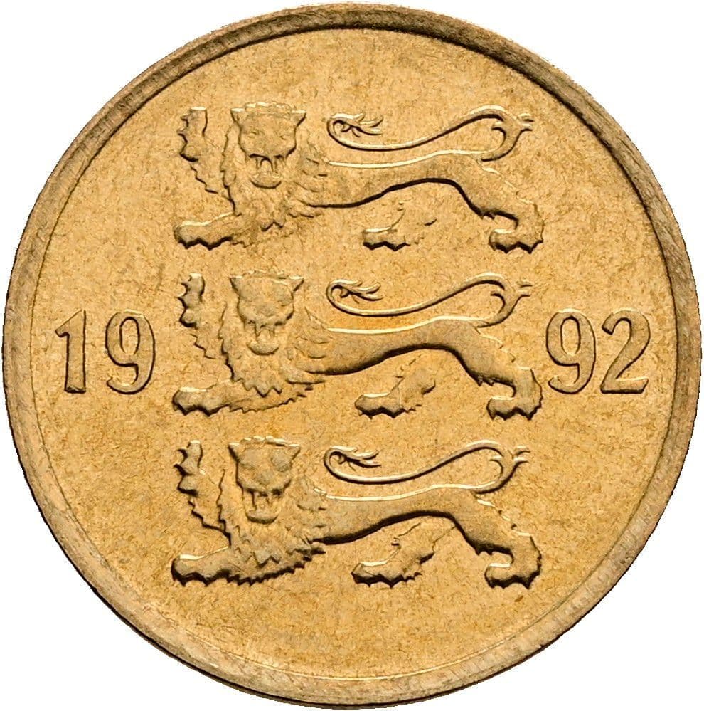 10 Senti 1992 – Rückseite