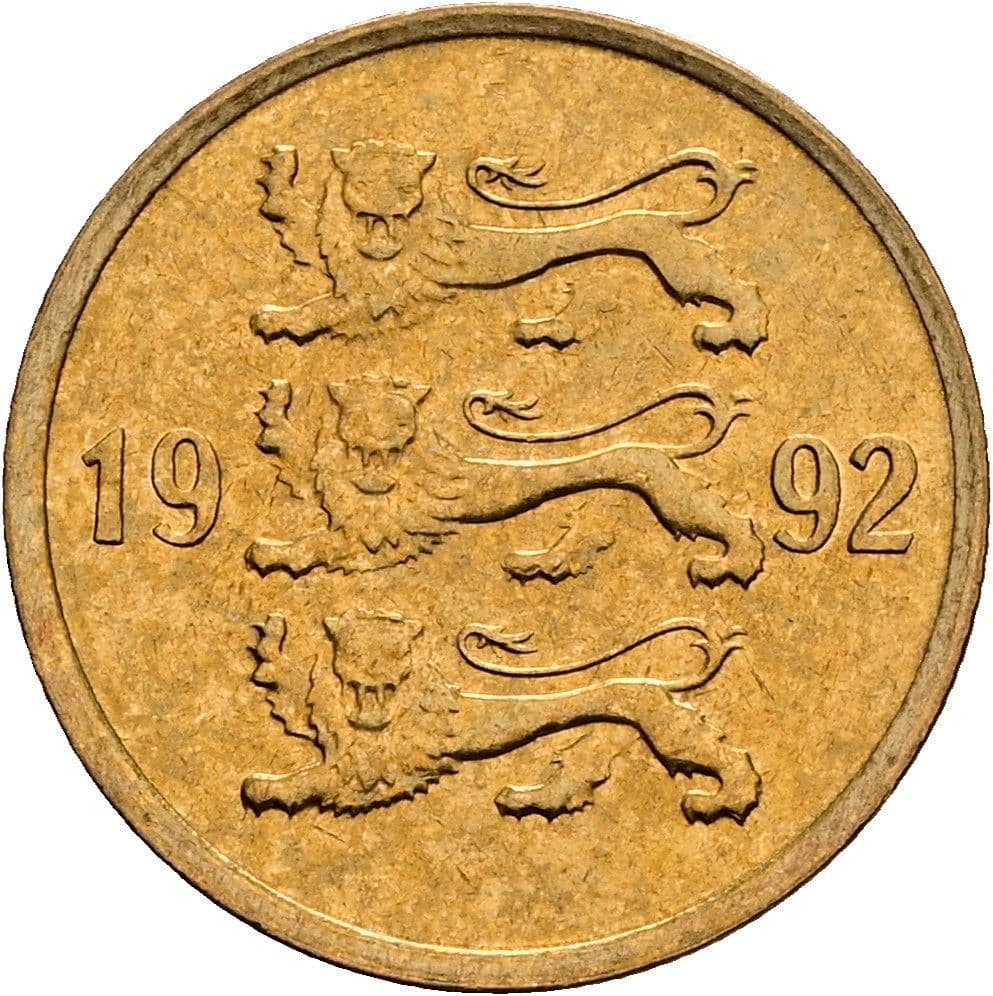 10 Senti 1992 – Rückseite