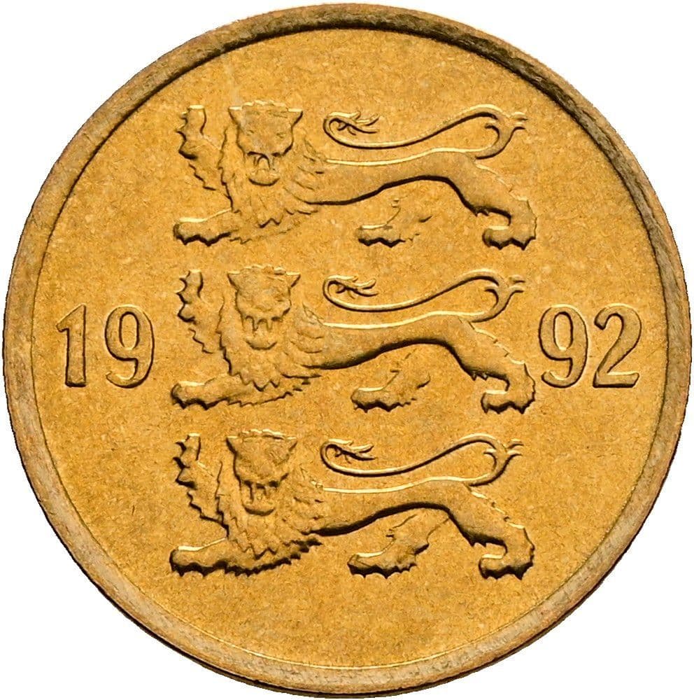 10 Senti 1992 – Rückseite