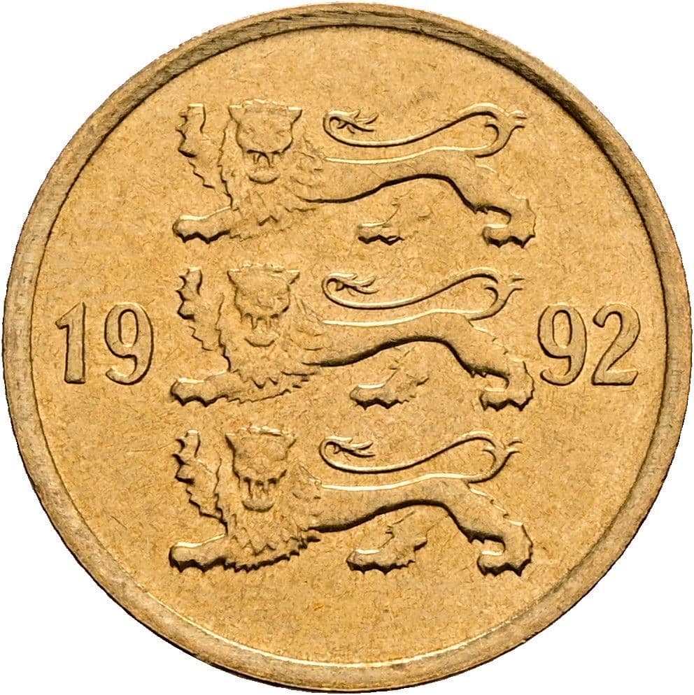10 Senti 1992 – Rückseite